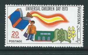 PAKISTAN SG357 1973 CHILDRENS DAY MNH