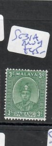 MALAYA PAHANG  (P2709B)  SULTAN 3C  SG31A    MOG 