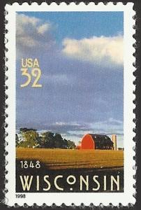 # 3206 MINT NEVER HINGED WISCONSIN
