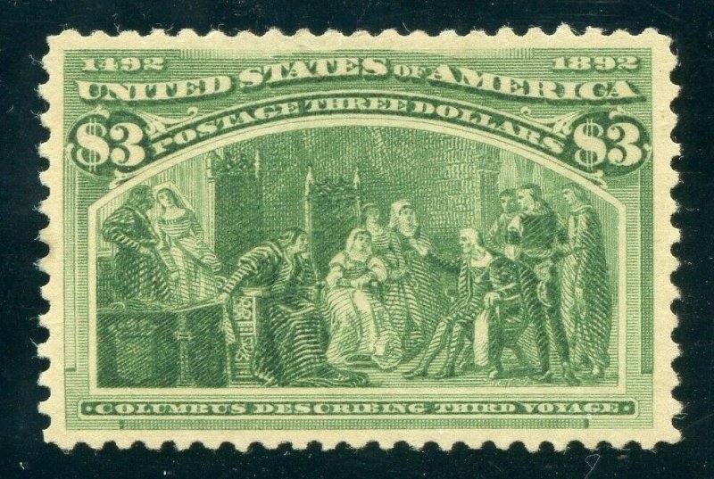 US SCOTT #243a MINT-VF-OG-LH W/ PF CERT (4/22/21 GP)