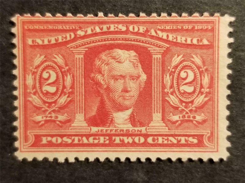 1904 Jefferson Louisiana Purchase Commemorative 2-Cent US Postage