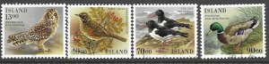 Iceland  642-45   1987  set 4  VF Used