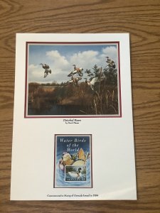 #2420 David Maass Art Print Collection Postal Commemorative Society (10802)