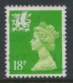 Great Britain Wales  SG W49 SC# WMMH34 Used  see details 1 right sideband