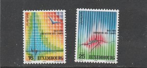 Luxembourg  Scott#  927-928  MNH  (1995 Liberation of Concentration Camps)