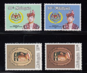 Malaysia Scott #286-289 MNH