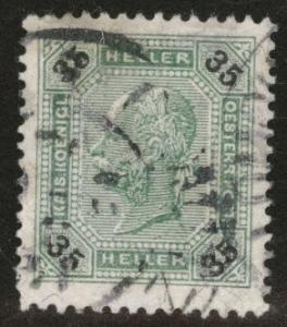 Austria Osterreich Scott 79 used 1901 35kr 