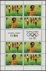 Virgin Islands 472a Sheet MNH Olympic Games, Athletics