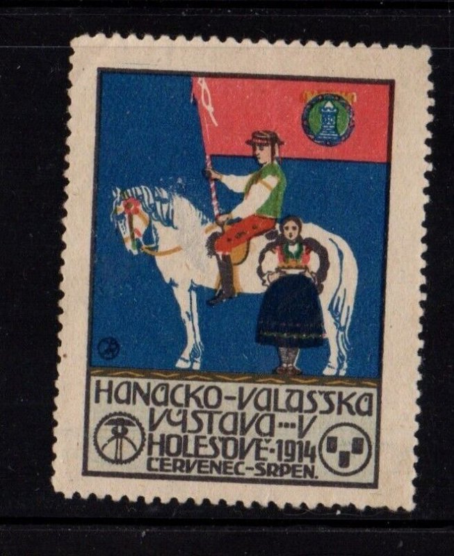 Czech Advertising Stamp - 1914 Hanacko-Wallace Exhibition