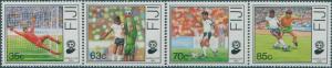 Fiji 1989 SG798-801 World Cup Soccer set MNH