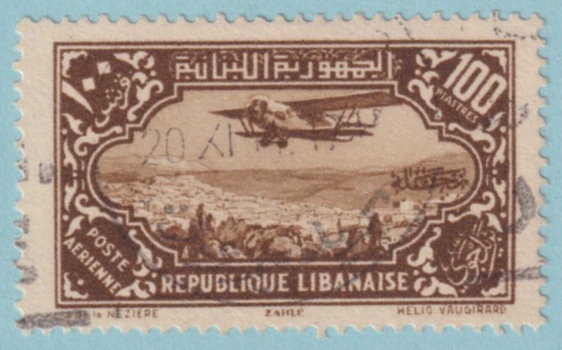 LEBANON C48 AIRMAIL  USED - NO FAULTS VERY FINE! - KIR