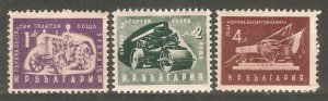 1951 Bulgaria 783-785 Industrial cars