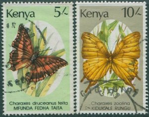 Kenya 1988 SG446-448 Butterflies (2) FU