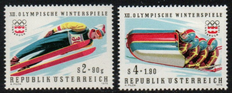 Austria Sc #B333-B334 Mint Hinged; Mi #1481-82