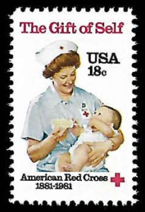 PCBstamps   US #1910 18c American Red Cross, MNH, (41)