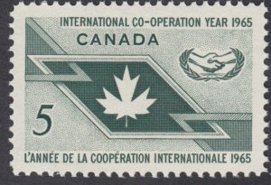 Canada - #437 International Co-operation Year - MNH