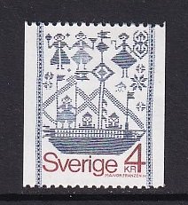 Sweden   #1276  MNH  1979   tapestry