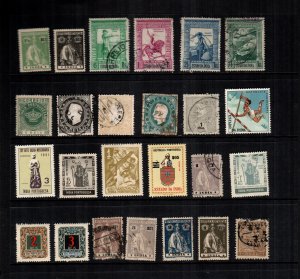 Portugal India  Mint hinges and used lot of 24