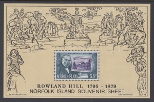 Norfolk Island 248a Souvenir Sheet MNH VF