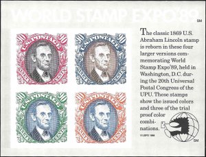 2433 Mint,OG,NH... Pane of 4... SCV $16.00