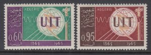 Algeria 339-340 ITU MNH VF