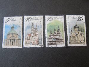 Poland 1984 Sc 2658-2661 Christmas Religion set FU