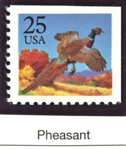 SCOTT #2283 PHEASANT  (OG/MNH) MOUNTED