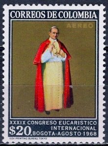 Colombia; 1968: Sc. # C506: MNH Single Stamp