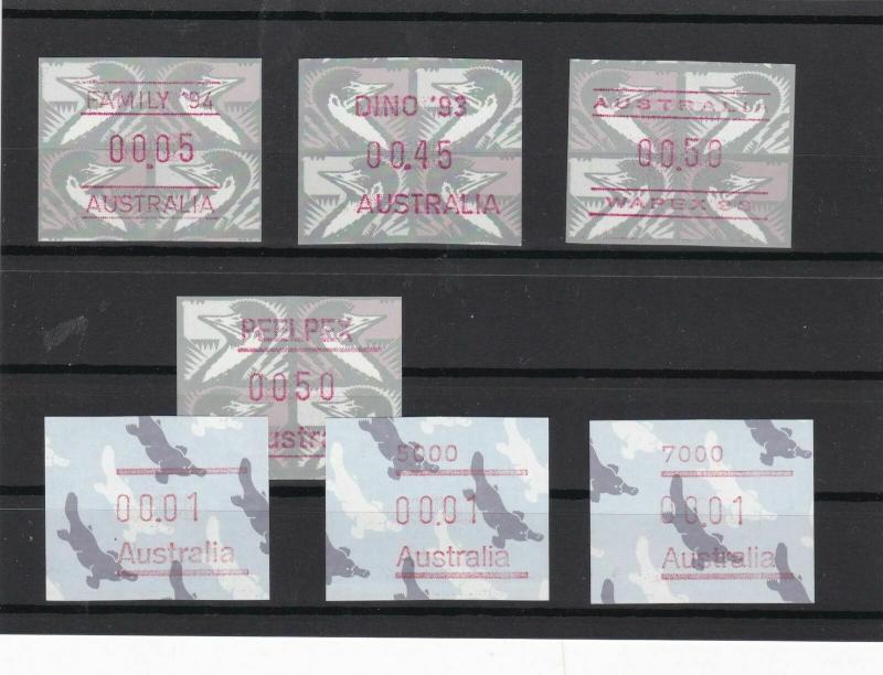 Australia Automatic vending machine Stamps Ref 16041