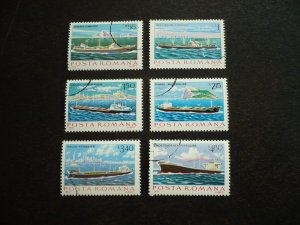 Stamps - Romania - Scott# 2856-2861 - CTO Set of 6 Stamps