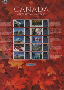 GB 2017 CSS-036 Canada No. 3492 smiler sheet UNMOUNTED MINT/MNH