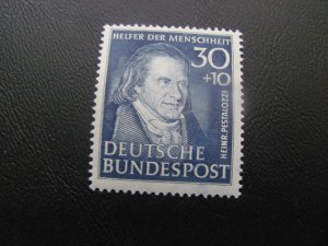 GERMANY 1951 MNH  SC B323 SINGLE XF  (131)