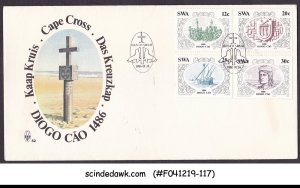 SOUTH WEST AFRICA - 1986 DIOGO CAO'S VISIT TO SWA 1486 4V FDC