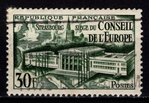 France 1952 Council of Europe, Strasbourg, 30f [Used]