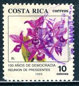 Costa Rica, 1989: Sc. # 420; O/Used Cpl. Set