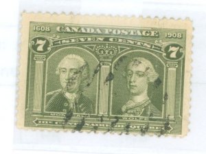 Canada #100 Used Single
