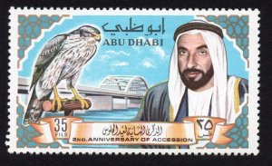 Abu Dhabi Scott #49-50-51 Stamps - Mint NH Set