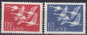 Iceland #298-9  MNH CV $9.85 (SU7979)