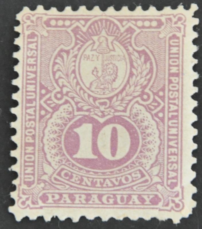 DYNAMITE Stamps: Paraguay Scott #27 (corner crease) - MNH