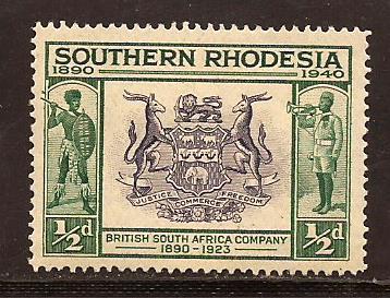 Southern  Rhodesia  #  56  Mint  N H