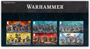 Warhammer Presentation Pack, Royal Mail , MINT