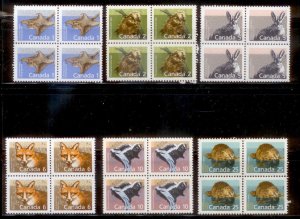 Canada 1987 SC#1155-6, 1158-61 MNH-OG L378