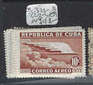 FORMER SPANISH COLONY IN CARIBBEAN (P1204B)  SC 332-6, C22-3   MNH