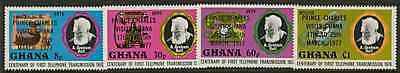 Ghana 616-9 MNH Alexander Graham Bell, Telephone