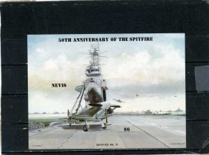NEVIS 1995 SHIPS SEAFIRE S/S IMPERF.  MNH