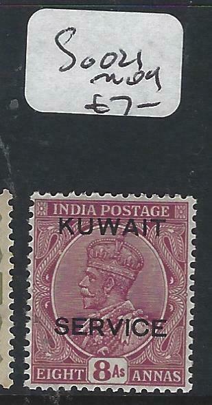 KUWAIT   (PP2704B) ON  INDIA KGV  SERVICE  8 A    SG O21   MOG