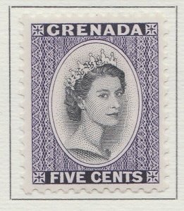 English Colony Colonies British Colony GRENADA 1953-59 5c MH* A28P12F27094-