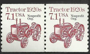 # 2127a MINT NEVER HINGED ( MNH ) PRE-CANS. TRACTOR