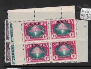 South West Africa SG 111-3 Block of Four MNH (8dsv)