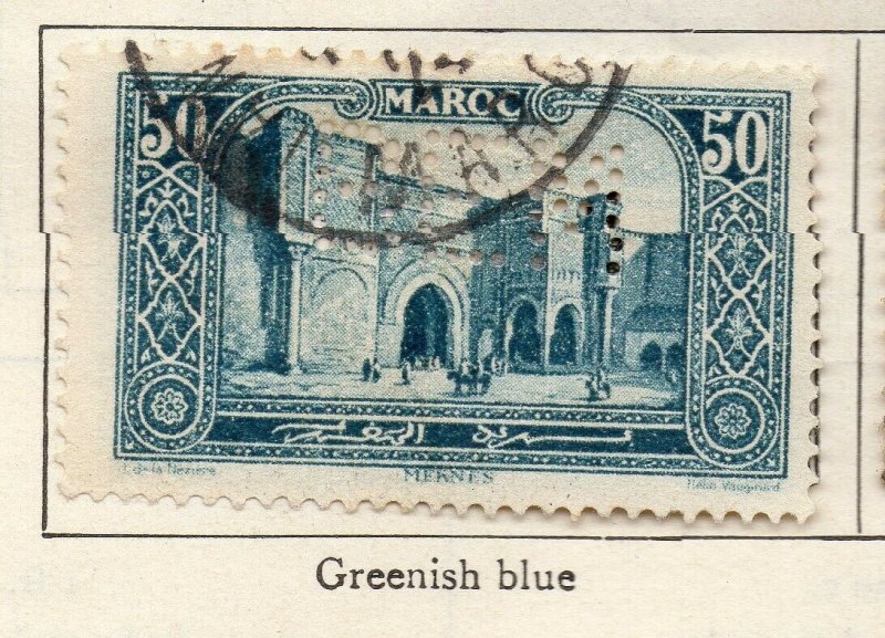 Morocco 1923 Early Issue Fine Used 50c. NW-94069